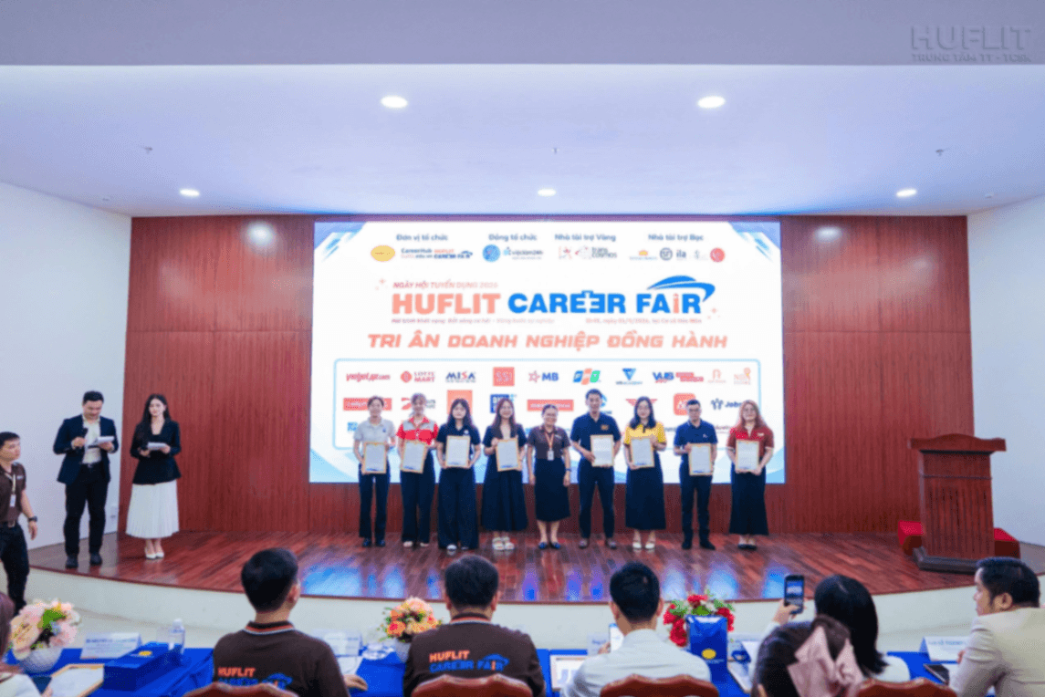 NDAHome tham gia Ngày hội Việc làm tại HUFLIT - Đại học Ngoại ngữ - Tin học TP.HCM 🌟