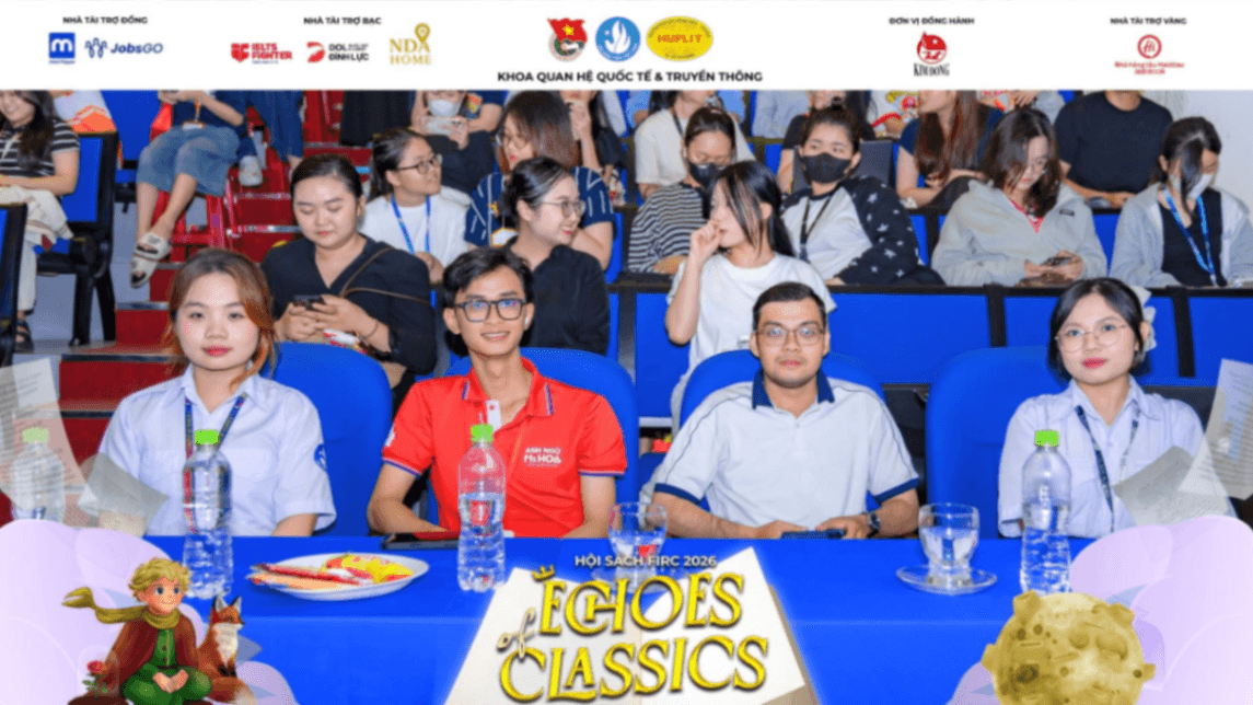 NDAHome đồng hành cùng Ngày hội Sách FIRST 2026 tại HUFLIT - Đại học Ngoại ngữ - Tin học TP.HCM 📚✨